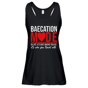 Cute Couples Trip Matching Vacation Baecation Vibes Gifts Ladies Essential Flowy Tank