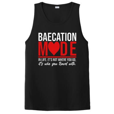 Cute Couples Trip Matching Vacation Baecation Vibes Gifts PosiCharge Competitor Tank