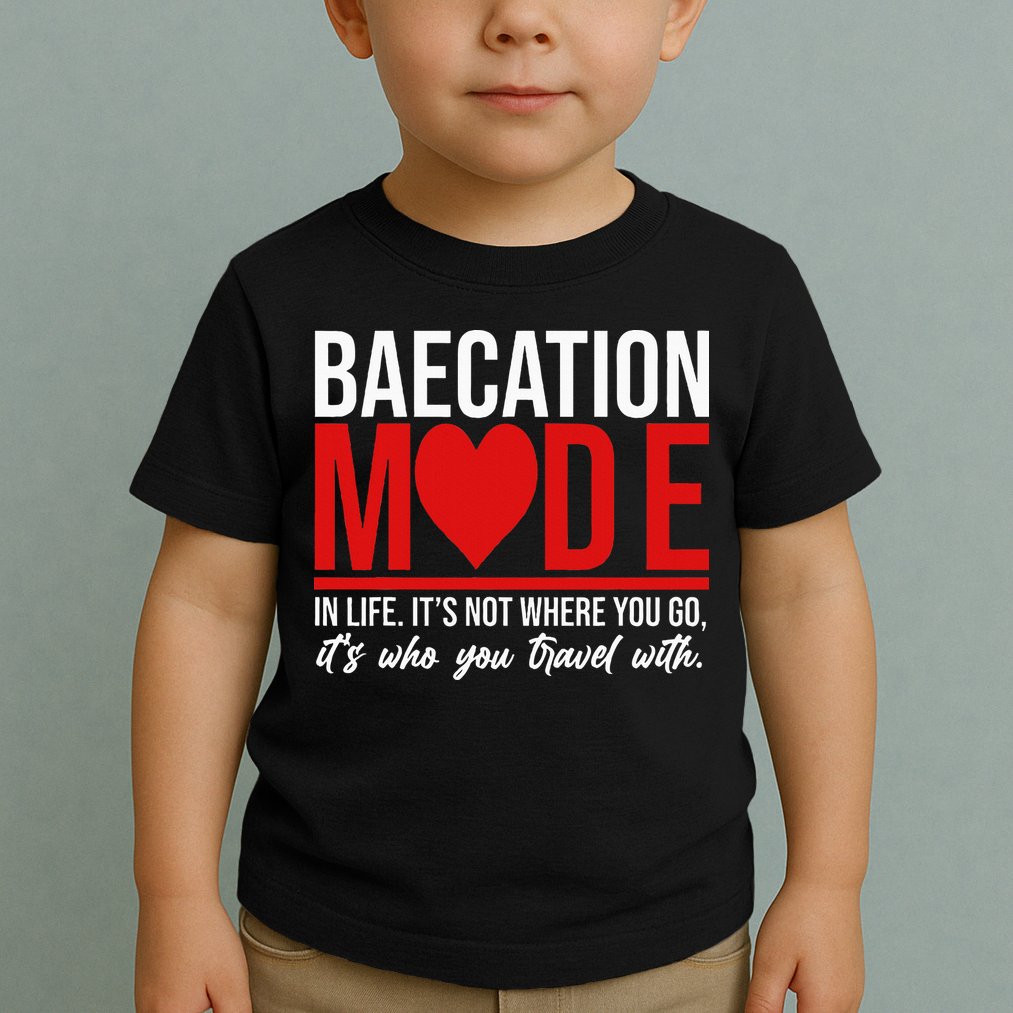 Cute Couples Trip Matching Vacation Baecation Vibes Gifts Toddler T-Shirt