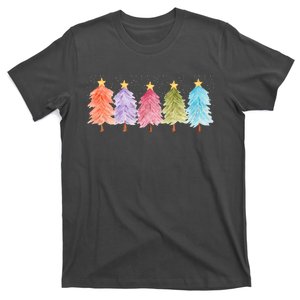 Colorful Christmas Tree Festive Holiday T-Shirt