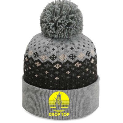 Corn Crop Top The Baniff Cuffed Pom Beanie