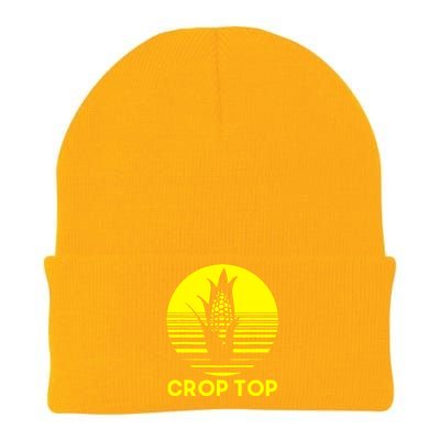 Corn Crop Top Knit Cap Winter Beanie