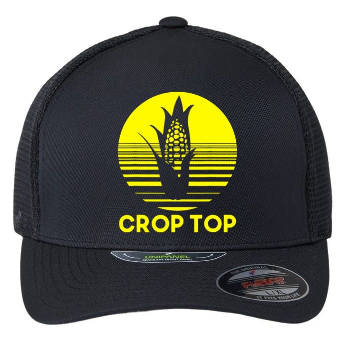 Corn Crop Top Flexfit Unipanel Trucker Cap