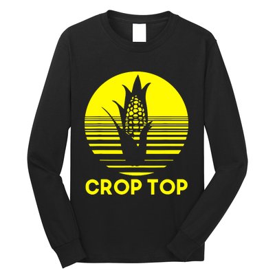 Corn Crop Top Long Sleeve Shirt