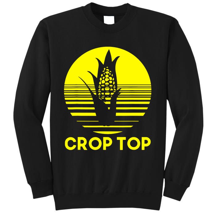 Corn Crop Top Sweatshirt