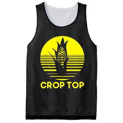 Corn Crop Top Mesh Reversible Basketball Jersey Tank