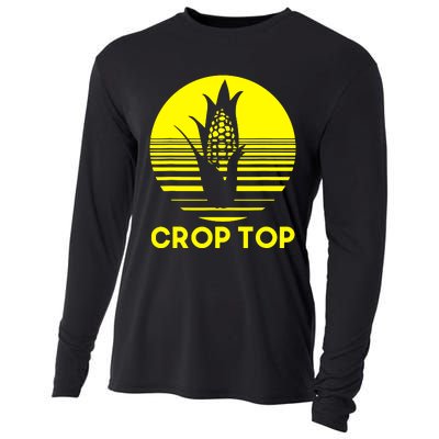 Corn Crop Top Cooling Performance Long Sleeve Crew