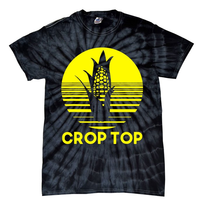 Corn Crop Top Tie-Dye T-Shirt