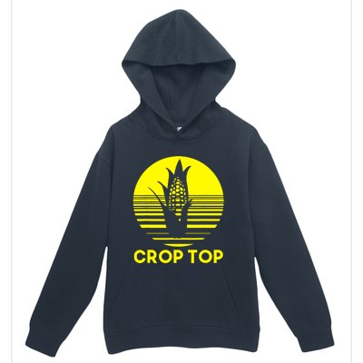 Corn Crop Top Urban Pullover Hoodie