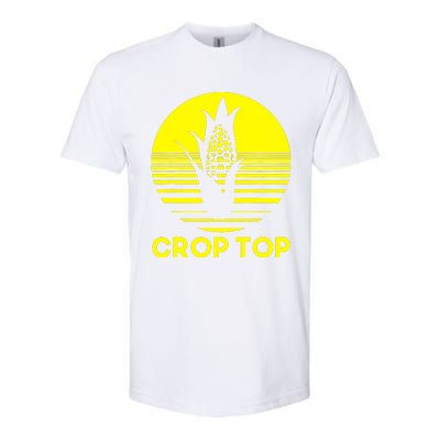 Corn Crop Top Softstyle® CVC T-Shirt