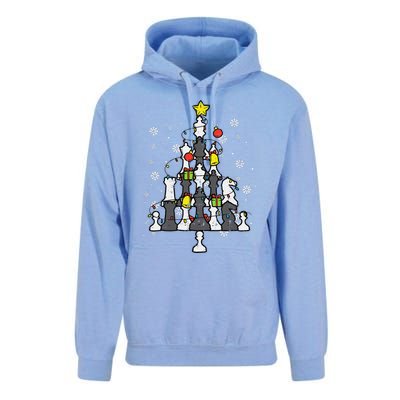 Chess Christmas Tree Xmas Chess Player Funny Funny Unisex Surf Hoodie