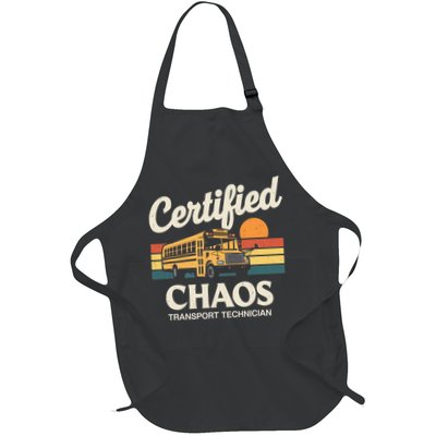 Certified Chaos Transport Technician School Bus Driver Apron