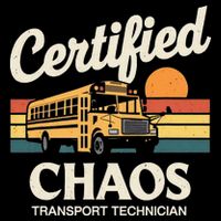 Certified Chaos Transport Technician School Bus Driver 16 in Basic Backpack