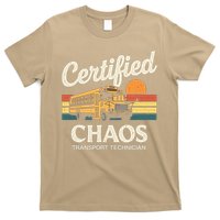 Certified Chaos Transport Technician School Bus Driver T-Shirt