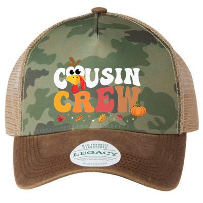 Cousin Crew Thanksgiving Family Matching Turkey Day Fall Legacy Tie Dye Trucker Hat