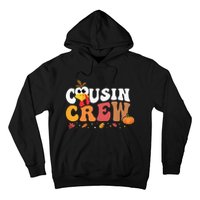 Cousin Crew Thanksgiving Family Matching Turkey Day Fall Hoodie