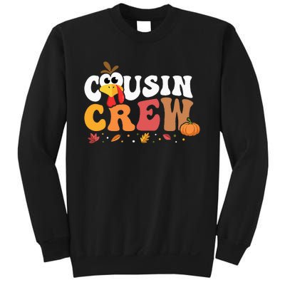 Cousin Crew Thanksgiving Family Matching Turkey Day Fall Sweatshirt