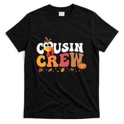 Cousin Crew Thanksgiving Family Matching Turkey Day Fall T-Shirt
