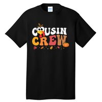 Cousin Crew Thanksgiving Family Matching Turkey Day Fall Tall T-Shirt