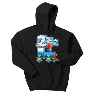 Chugga Chugga Train 2nd Birthday Party Supply Birthday Boy Kids Hoodie