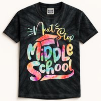 Cute Colorful Tie Dye Next Stop Middle School Kids Tie-Dye T-Shirt