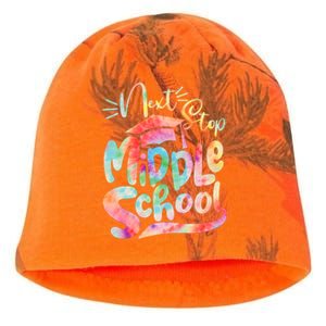 Cute Colorful Tie Dye Next Stop Middle School Kati - Camo Knit Beanie