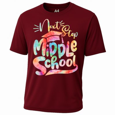 Cute Colorful Tie Dye Next Stop Middle School Performance Shirt