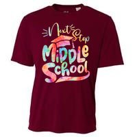 Cute Colorful Tie Dye Next Stop Middle School Cooling Performance Crew T-Shirt