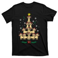 Chihuahua Christmas Tree Chiwawa Dog Xmas T-Shirt