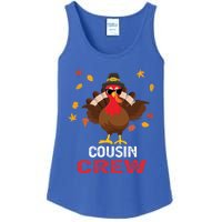 Cousin Crew Turkey Family Thanksgiving Pajamas Matching Gift Cute Gift Ladies Essential Tank