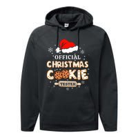 Christmas Cookie Tester Taster Baking Crew Performance Fleece Hoodie