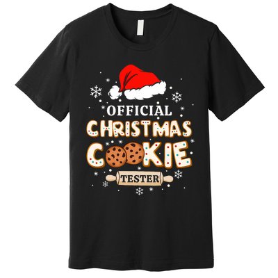 Christmas Cookie Tester Taster Baking Crew Premium T-Shirt