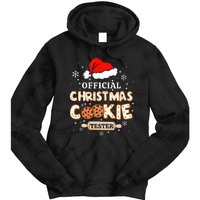 Christmas Cookie Tester Taster Baking Crew Tie Dye Hoodie