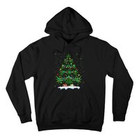 Cannabis Christmas Tree Xmas Funny Smoking Weed Marijuana Hoodie