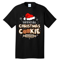 Christmas Cookie Tester Taster Baking Crew Tall T-Shirt