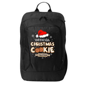 Christmas Cookie Tester Taster Baking Crew City Backpack