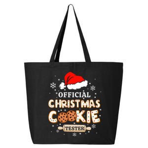 Christmas Cookie Tester Taster Baking Crew 25L Jumbo Tote