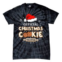 Christmas Cookie Tester Taster Baking Crew Tie-Dye T-Shirt