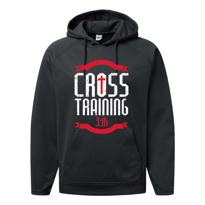 Christian Cross Training 316 Workout Fitness Performance Fleece Hoodie