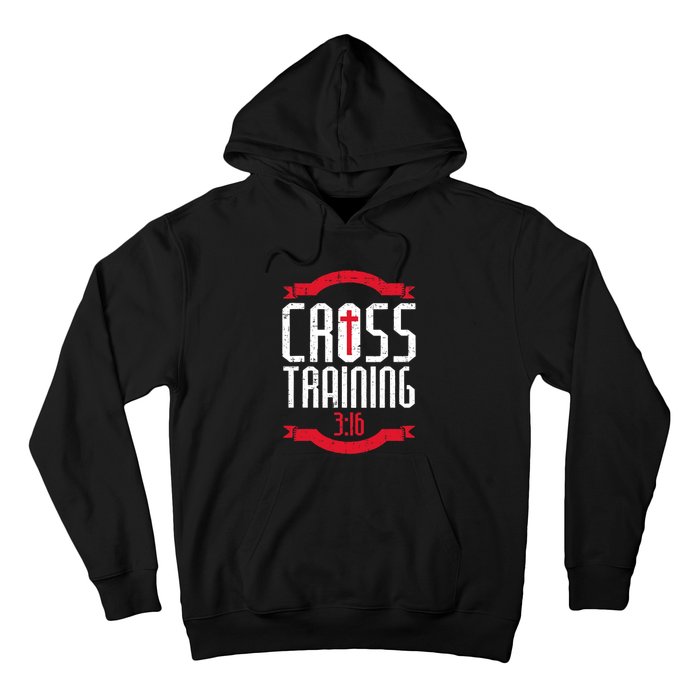 Christian Cross Training 316 Workout Fitness Hoodie