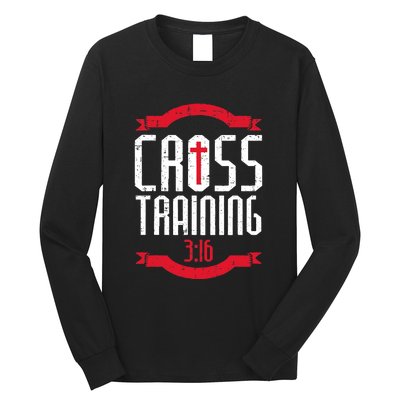 Christian Cross Training 316 Workout Fitness Long Sleeve Shirt