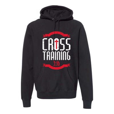 Christian Cross Training 316 Workout Fitness Premium Hoodie