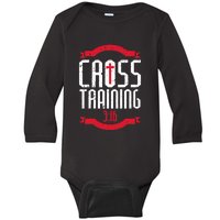 Christian Cross Training 316 Workout Fitness Baby Long Sleeve Bodysuit