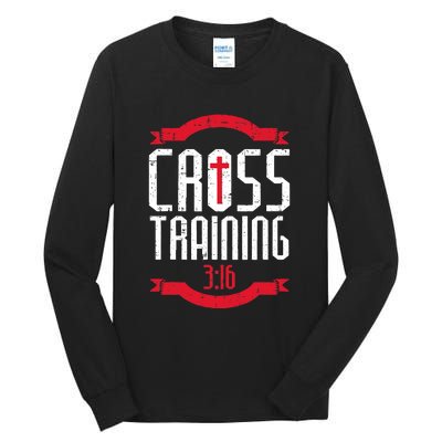 Christian Cross Training 316 Workout Fitness Tall Long Sleeve T-Shirt