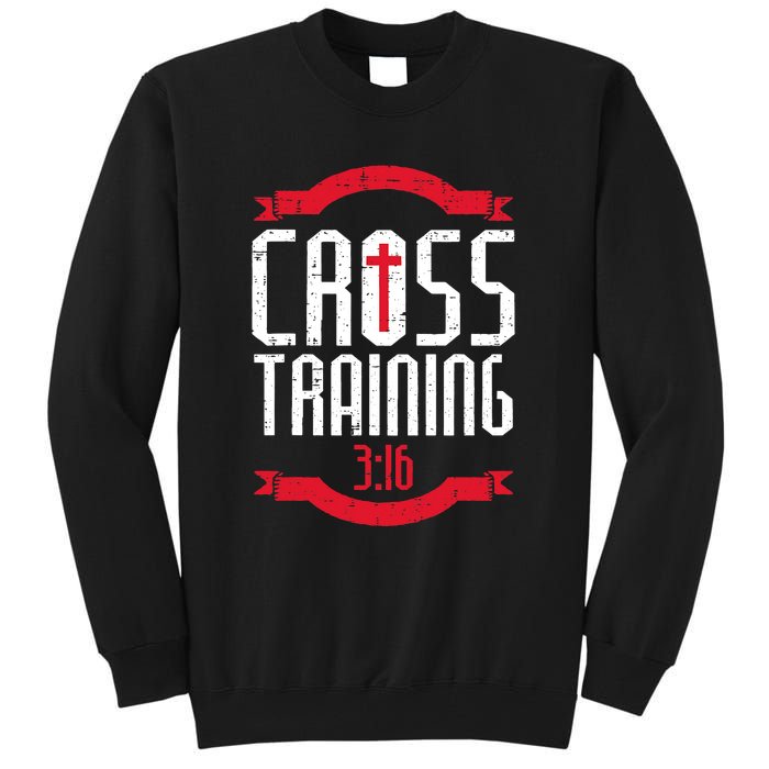 Christian Cross Training 316 Workout Fitness Tall Sweatshirt