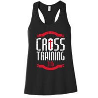 Christian Cross Training 316 Workout Fitness Women's Racerback Tank