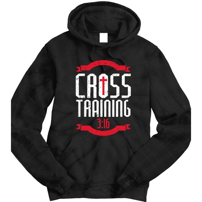 Christian Cross Training 316 Workout Fitness Tie Dye Hoodie