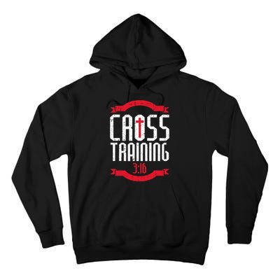 Christian Cross Training 316 Workout Fitness Tall Hoodie