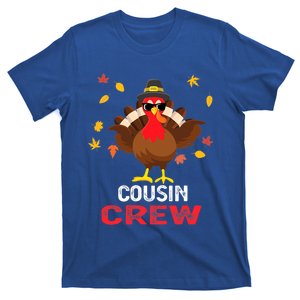 Cousin Crew Turkey Family Thanksgiving Pajamas Matching Great Gift T-Shirt