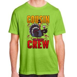 Cousin Crew Thanksgiving Pajamas Cute Gift Adult ChromaSoft Performance T-Shirt